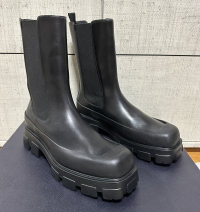 New Prada Monolith Boots