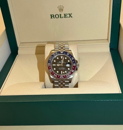 Rolex Gmt-master Ii Pepsi Jubilee