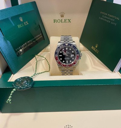 Rolex Gmt-master Ii Pepsi Jubilee - 126710blro - 2020