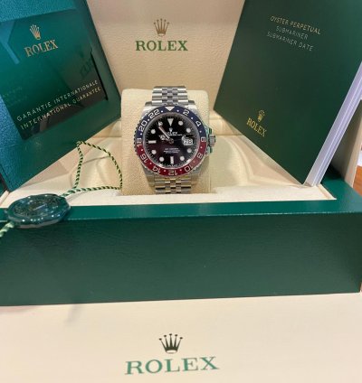 Rolex Gmt-master Ii Pepsi Jubilee - 126710blro - 2020