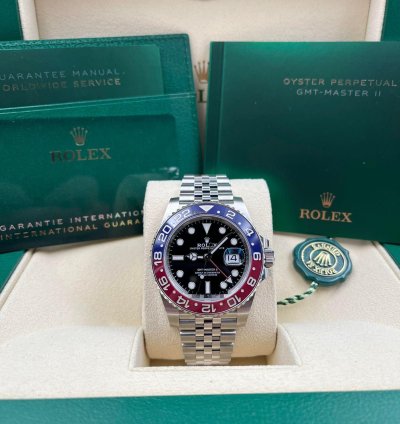 Rolex Gmt-master Ii Pepsi Jubilee Bracelet 126710blro Unworn 2024