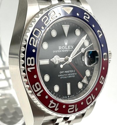 Rolex Gmt-master Ii Pepsi Jubilee Bracelet 126710blro Unworn 2024