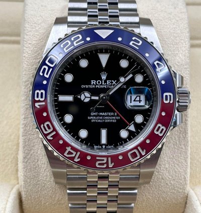 Rolex Gmt-master Ii Pepsi Jubilee Bracelet 126710blro Unworn 2024