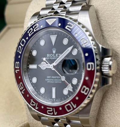 Rolex Gmt-master Ii Pepsi Jubilee Bracelet 126710blro Unworn 2024