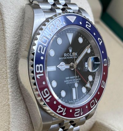 Rolex Gmt-master Ii Pepsi Jubilee Bracelet 126710blro Unworn 2024