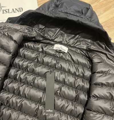 Down Jacket Stone Island Nylon Bio-based