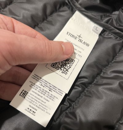 Down Jacket Stone Island Nylon Bio-based