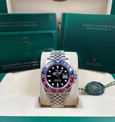 Rolex Gmt-master Ii Pepsi Jubilee Bracelet 126710blro Unworn 2025