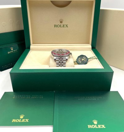 Rolex Gmt-master Ii Pepsi Jubilee Bracelet 126710blro Unworn 2025