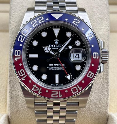 Rolex Gmt-master Ii Pepsi Jubilee Bracelet 126710blro Unworn 2025
