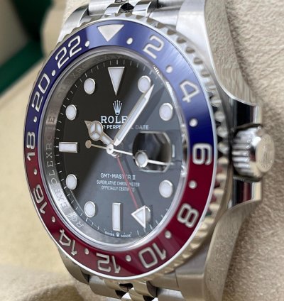 Rolex Gmt-master Ii Pepsi Jubilee Bracelet 126710blro Unworn 2025