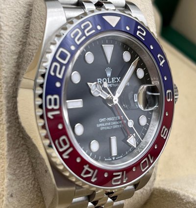 Rolex Gmt-master Ii Pepsi Jubilee Bracelet 126710blro Unworn 2025