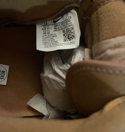 New Supreme Nike Air Force 1 Low Sp Wheat