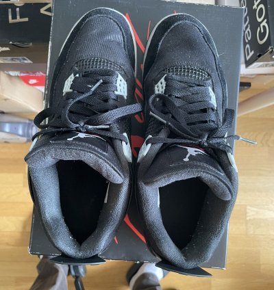 Nike Air Jordan 4 Retro Se Black Canvas