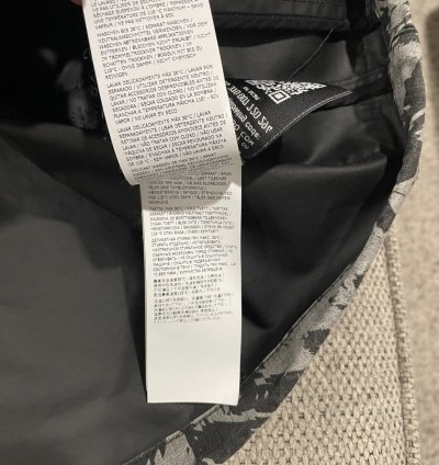 Drop Pocket Anorak discharge Cotton