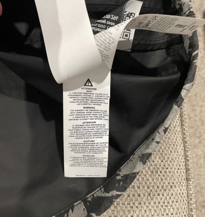 Drop Pocket Anorak discharge Cotton