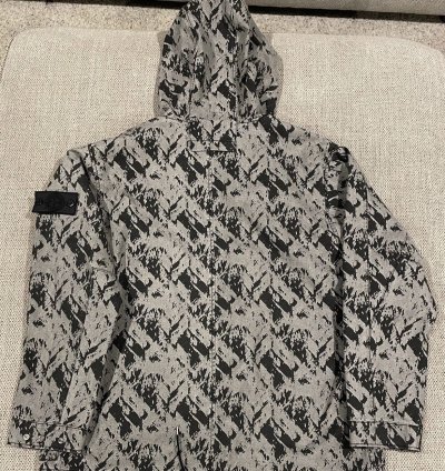Drop Pocket Anorak discharge Cotton