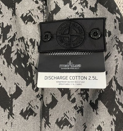 Drop Pocket Anorak discharge Cotton