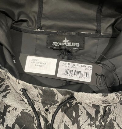Drop Pocket Anorak discharge Cotton