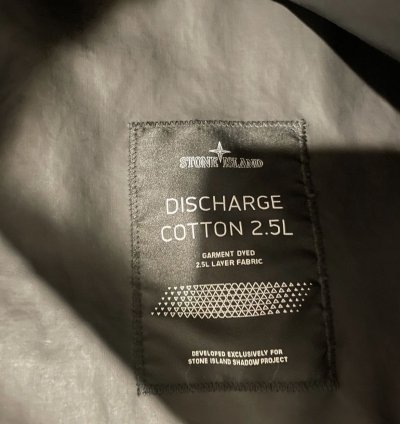 Drop Pocket Anorak discharge Cotton