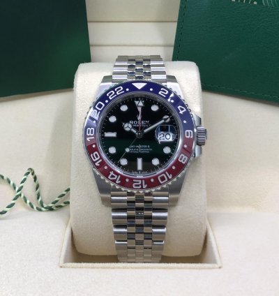 Rolex Gmt-master Ii Pepsi Jubilee Stainless Steel 2022 Full Set