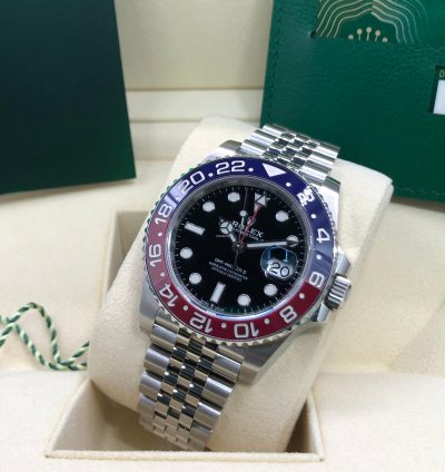 Rolex Gmt-master Ii Pepsi Jubilee Stainless Steel 2022 Full Set