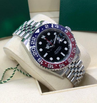 Rolex Gmt-master Ii Pepsi Jubilee Stainless Steel 2022 Full Set