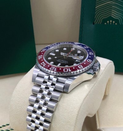Rolex Gmt-master Ii Pepsi Jubilee Stainless Steel 2022 Full Set