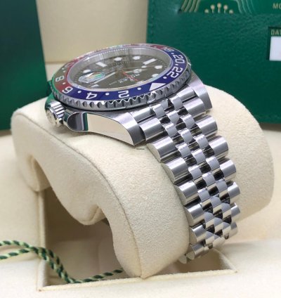 Rolex Gmt-master Ii Pepsi Jubilee Stainless Steel 2022 Full Set