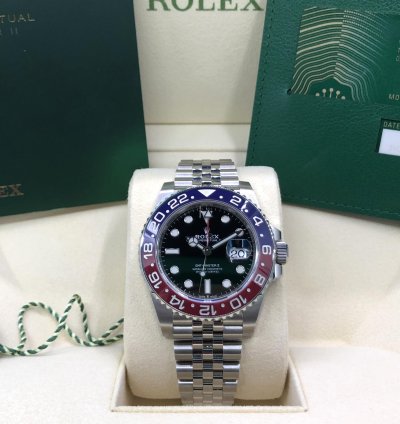 Rolex Gmt-master Ii Pepsi Jubilee Stainless Steel 2022 Full Set