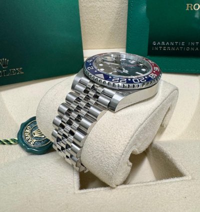 Rolex Gmt-master Ii Pepsi Jubilee Stainless Steel 2023 Full Set