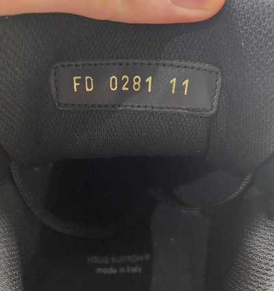 Nigo Lv Trainer Black Denim