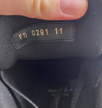 Nigo Lv Trainer Black Denim