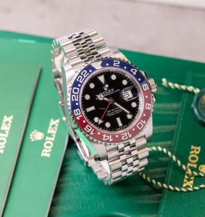 Rolex Gmt-master Ii Pepsi Lc100 New Unworn Box And Papers 2019 126710blro