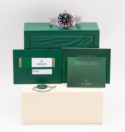 Rolex Gmt-master Ii Pepsi Lc100 New Unworn Box And Papers 2019 126710blro