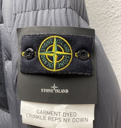 Garment Dyed Crinkel Reps Down Jacket With Defeats