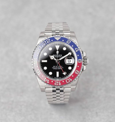 Rolex Gmt-master Ii Pepsi Mk1 2018 New Full Set Full Stickers 126710blro