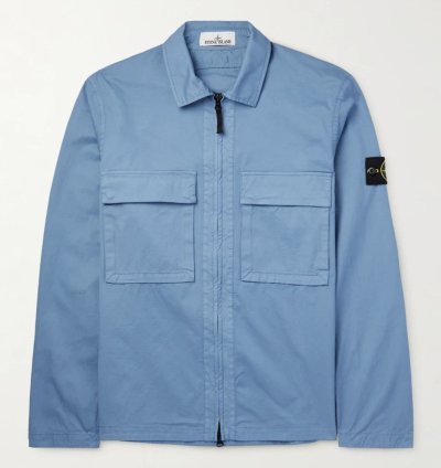 Garment Dyed Overshirt