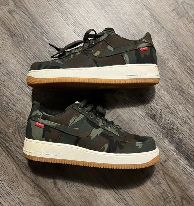 Nike Air Force 1 Camo Canvas 2012