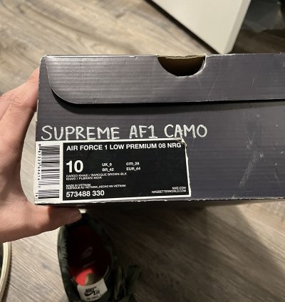 Nike Air Force 1 Camo Canvas 2012