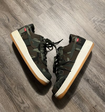 Nike Air Force 1 Camo Canvas 2012