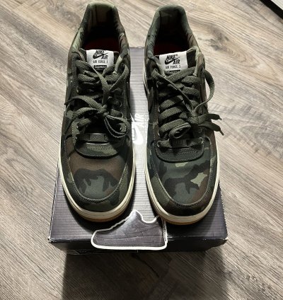 Nike Air Force 1 Camo Canvas 2012