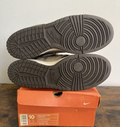 2003 Nike Dunk High Khaki Baroque