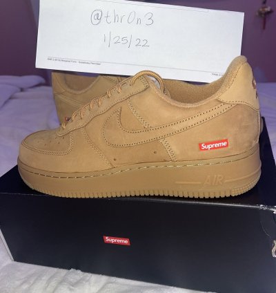 Nike Air Force 1 Low Sp Supreme Wheat