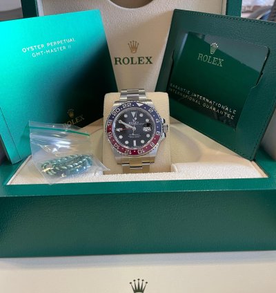Rolex Gmt-master Ii Pepsi Oyster - 126710blro - 2023