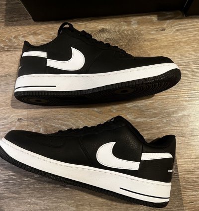 Nike Air Force 1 Low Supreme Comme Des Garcons Split 1 Cdg