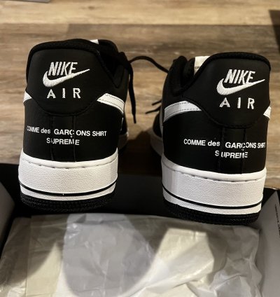 Nike Air Force 1 Low Supreme Comme Des Garcons Split 1 Cdg