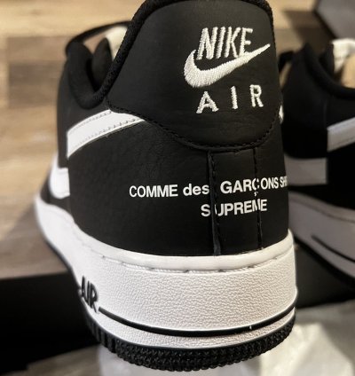 Nike Air Force 1 Low Supreme Comme Des Garcons Split 1 Cdg