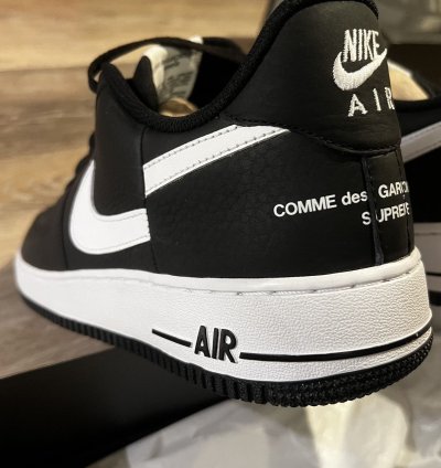 Nike Air Force 1 Low Supreme Comme Des Garcons Split 1 Cdg