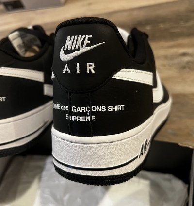 Nike Air Force 1 Low Supreme Comme Des Garcons Split 1 Cdg